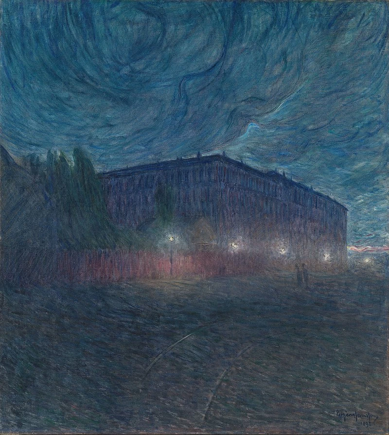 Eugène Jansson - Notte tempestosa, National Museum of Art